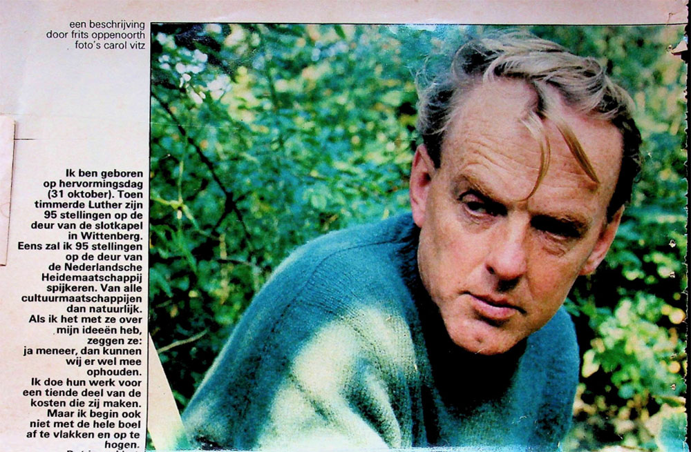 Avenue, le roy De tuinman en de woestijn