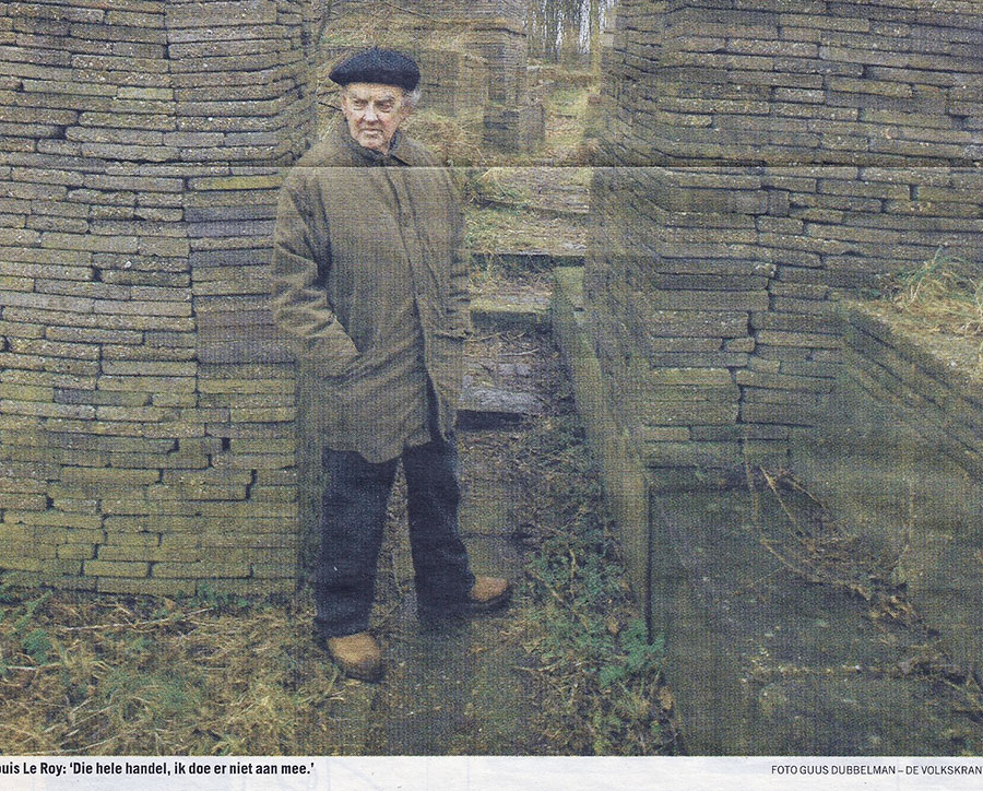 Interview met Louis Le Roy door Sacha Bronwasser in de Volkskrant