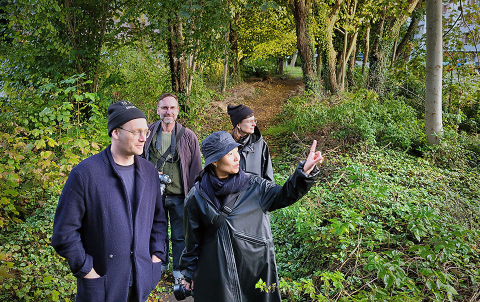 Nieuwe instituut tentoonstelling Le Roy tuin