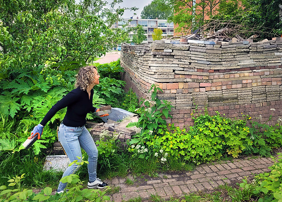 nldoet le roy tuin heerenveen wethouder hedwich rinkes