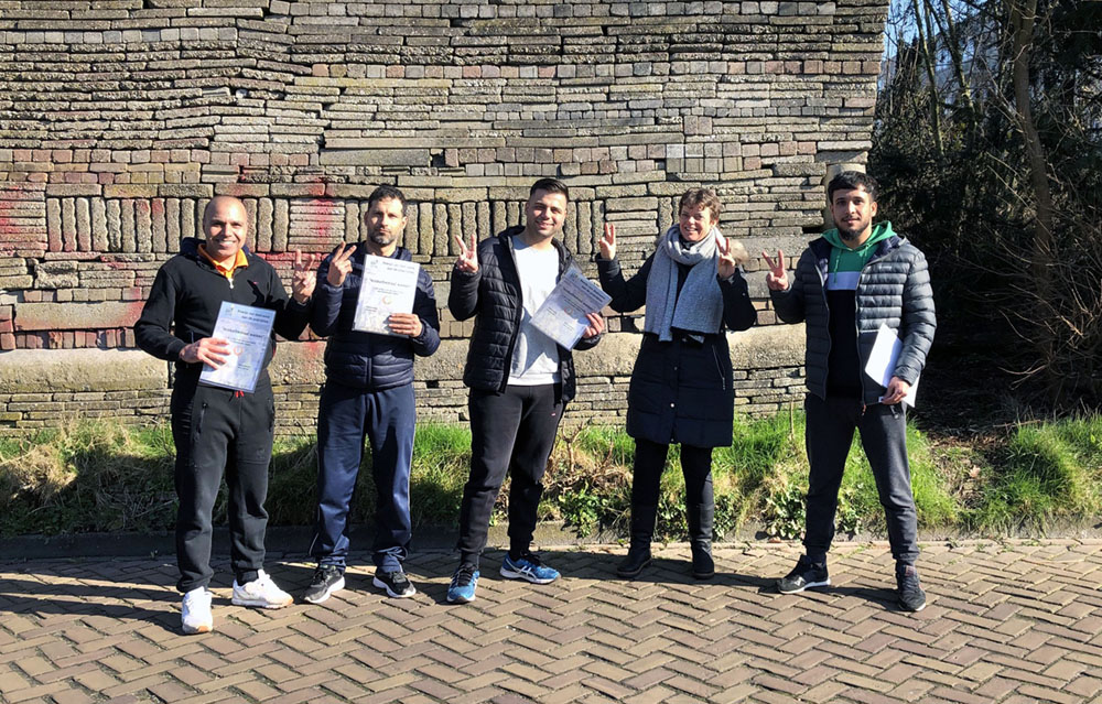 Certificaat voor ecokathedralen-bouwers uit Harlingen