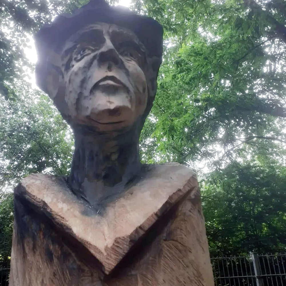 Portret Louis Le Roy van Rolf Döderlein de Win van oude boom