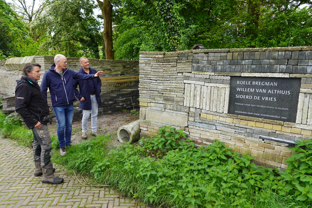 Lodewijk Hoesktra groene Geluk Peter Wouda Jaap van Veen Le Roy tuin