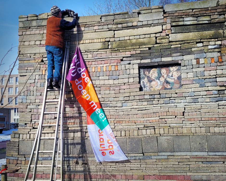 We hangen de NL-Doet vlag weer uit op 16 maart 02024