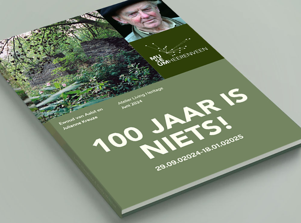 Het bidbook voor de tentoonstelling "100 jaar is niets!"