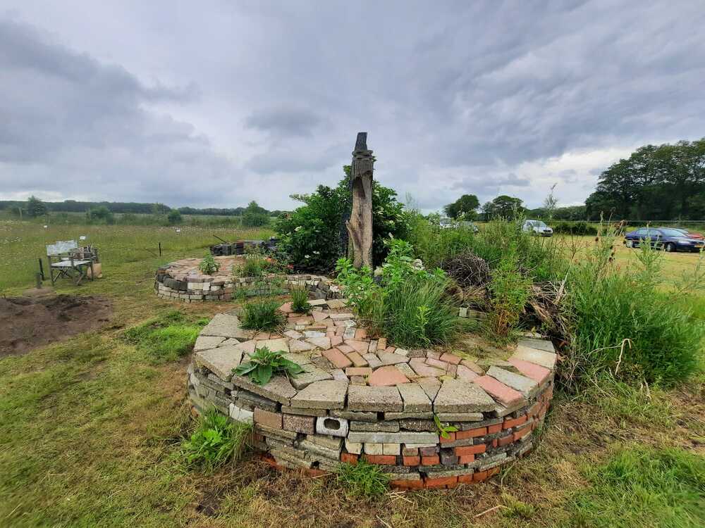 De kathedraal van alle wezens bij de Cruydthoeck in Nijeberkoop
