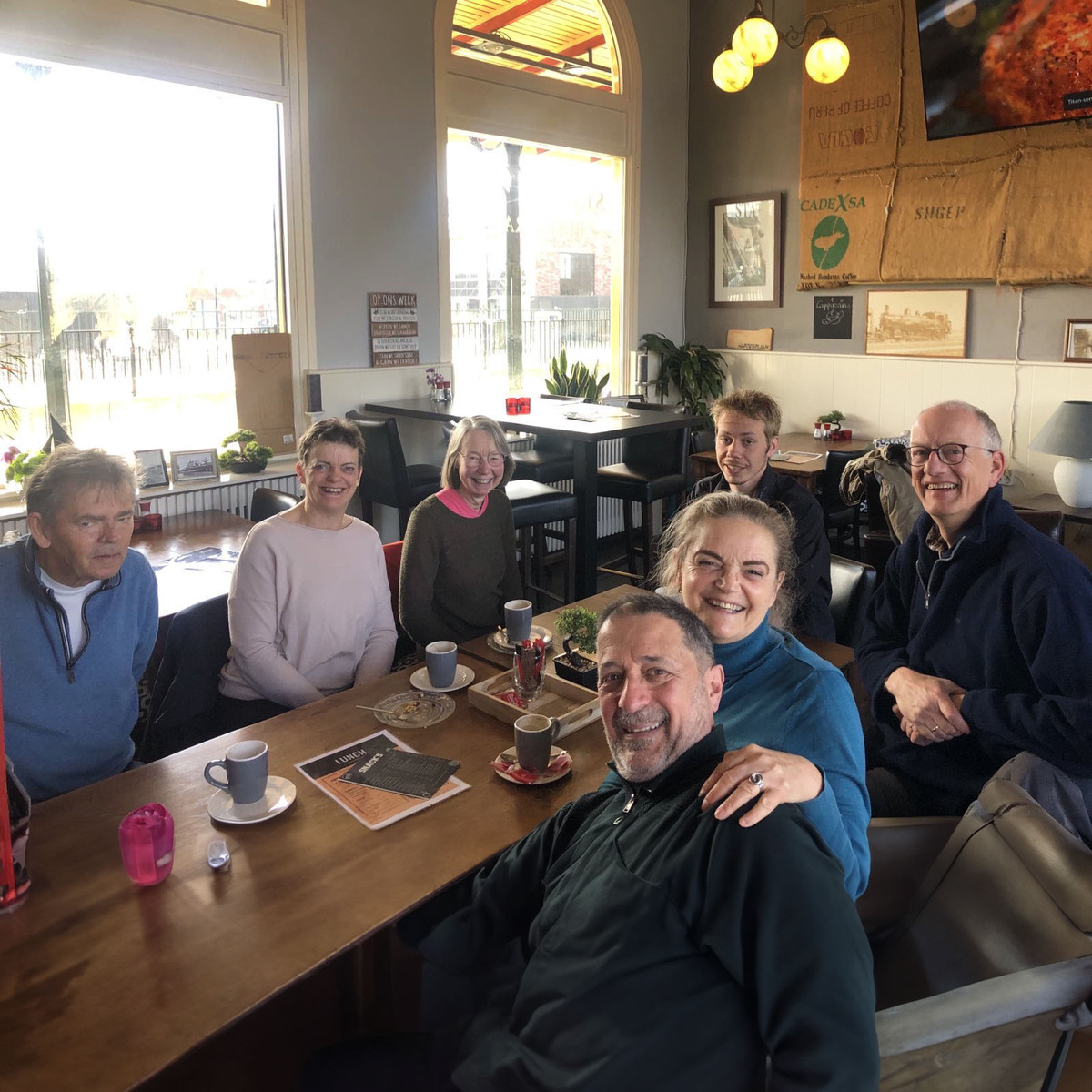 bezoek balklandpark harlingen vrijwilligers bestuur koffie