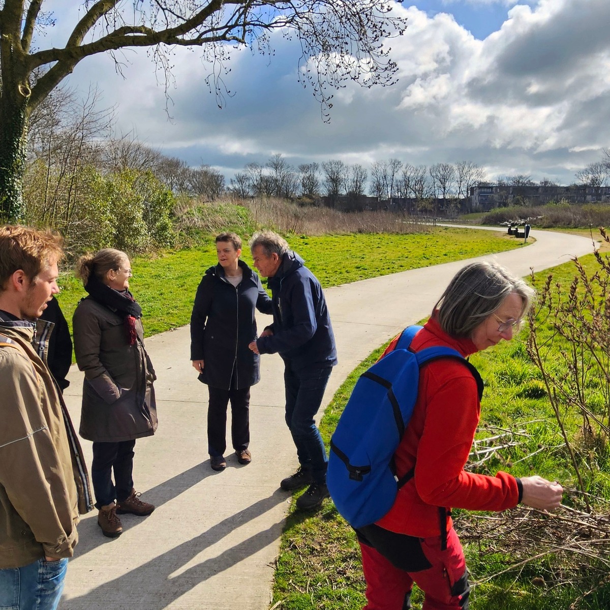 bezoek balklandpark harlingen vrijwilligers elly willem janneke antonie